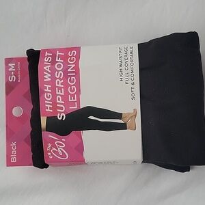 Black High Waist Supersoft Leggings